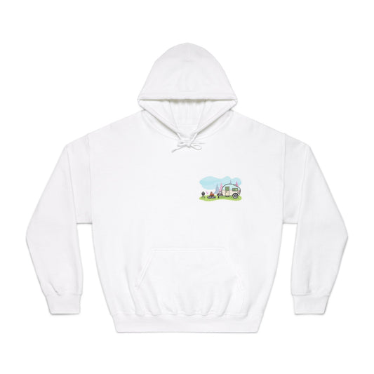 Camping Vibes Hoodie - Unisex DryBlend® Sweatshirt with Fun  appliquer se code promo sageveilleux20 pour rabais 15%
