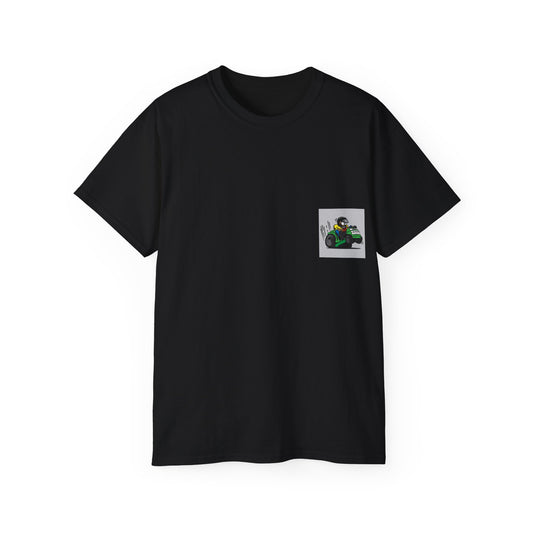 Custom Racing Graphic Tee - Unisex Ultra Cotton T-Shirt with Fun Kart Design