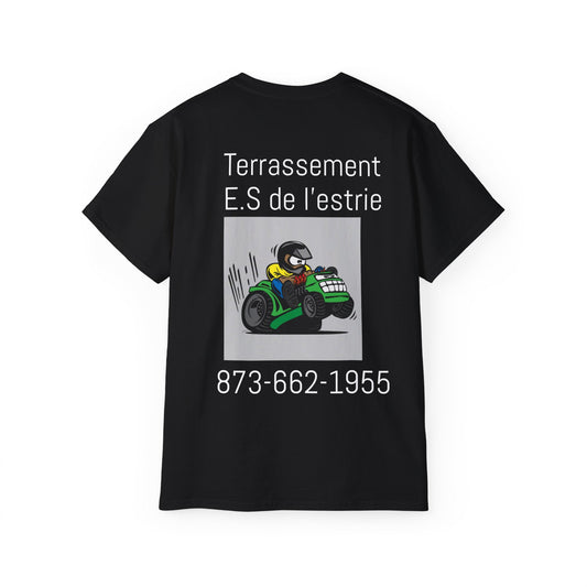 Custom Racing Graphic Tee - Unisex Ultra Cotton T-Shirt with Fun Kart Design