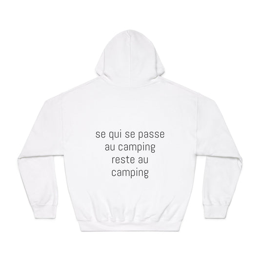 Camping Vibes Hoodie - Unisex DryBlend® Sweatshirt with Fun  appliquer se code promo sageveilleux20 pour rabais 15%
